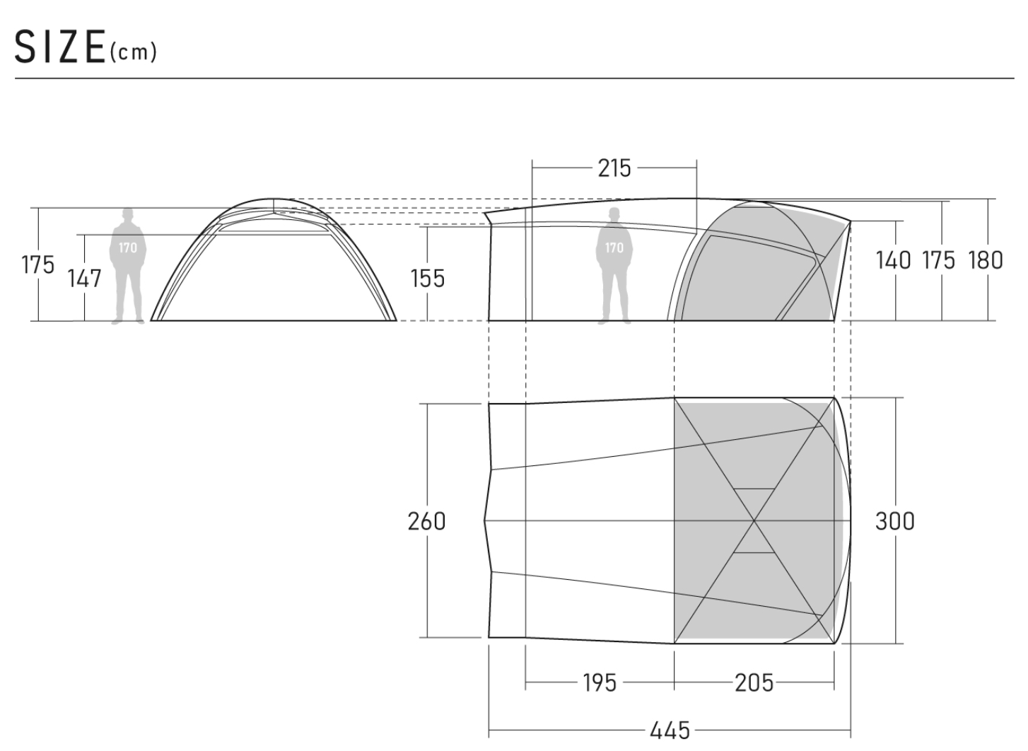 BODEN MID BF/RATELWORKS - TENT MONSTER RENTAL