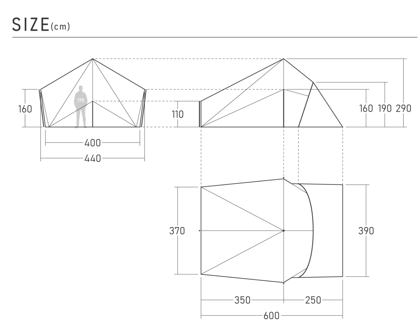 TRIAS(トリアス)/RATEL WORKS - TENT MONSTER RENTAL