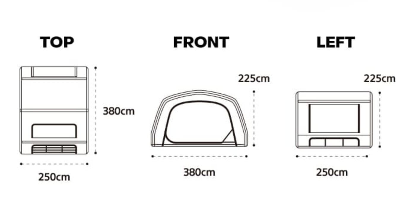 T-250エアシェルター/KZM OUTDOOR - TENT MONSTER RENTAL