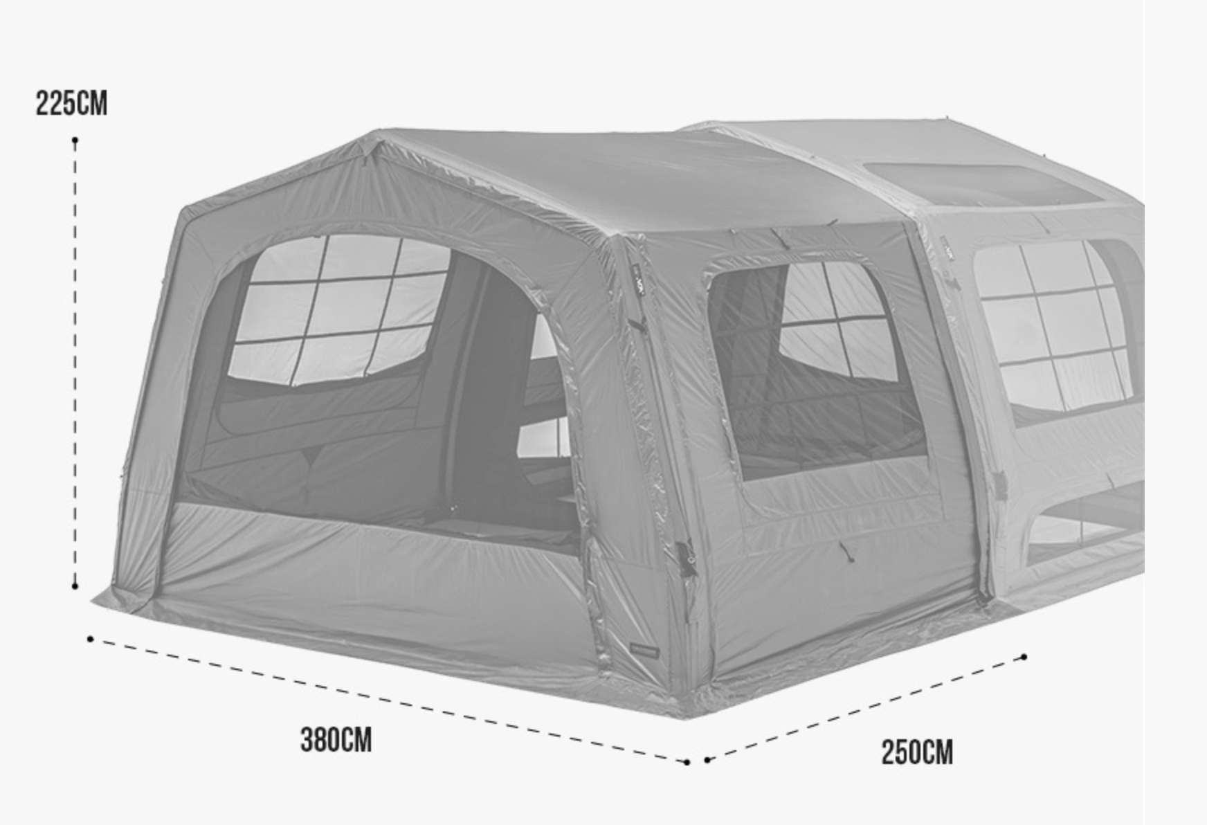 T-250エアシェルター/KZM OUTDOOR - TENT MONSTER RENTAL